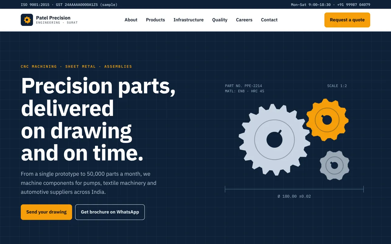 Business website made by Aasancode
